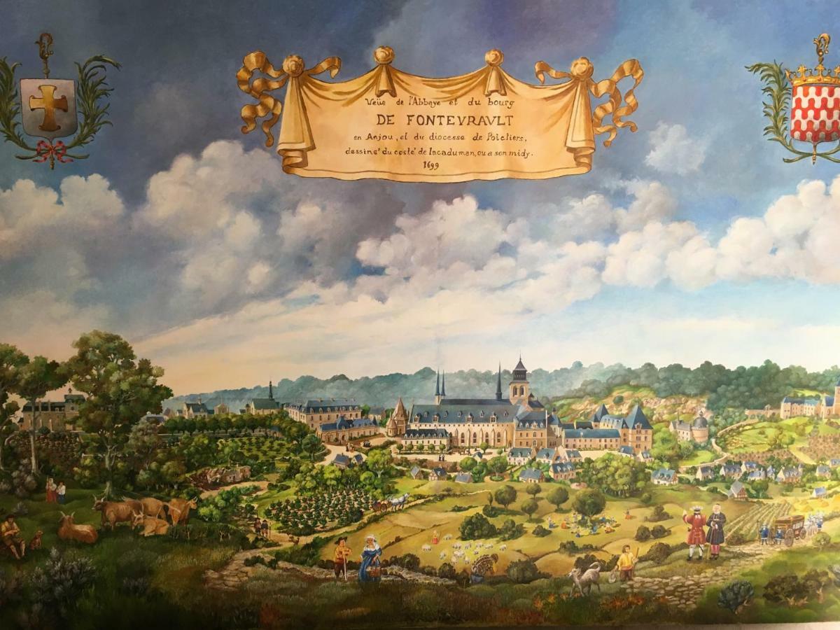 Les Ecoteries Villa Fontevraud-l'Abbaye Luaran gambar